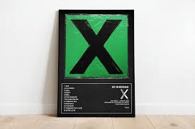 X cd deluxe album (2014) highly rated ebay seller great prices. X Album Cover Print Wall Art Poster Print Ed Sheeran Prints Art Collectibles Hedoarchitects Pl