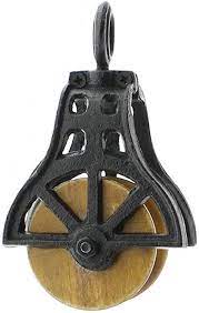 Great news!!!you're in the right place for steel pulley. Amazon Com Market Cast Iron And Wood Pulley Antique Black Home Kitchen