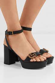 Whereas, in the women's category, it is available in again black, lilac and white with rubber platform lug sole. Gucci Platform Sandal With Double G In Nero Black Lyst