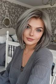 11 Mandi gray hair ideas