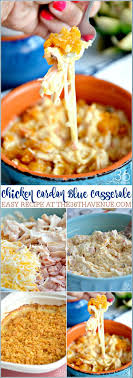 Chicken Cordon Bleu Casserole The 36th Avenue Recipes Easy Casserole Recipes Chicken Cordon Bleu