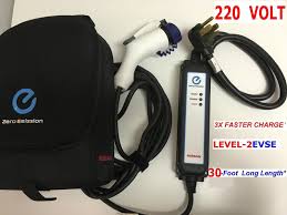 3xfaster Charge Level 2 Evse Upgraded 220 240 Volt Nissan Leaf Ev Charger 30feet Ebay Motors Parts Amp Accessories Car Amp Nissan Leaf Ev Charger Nissan