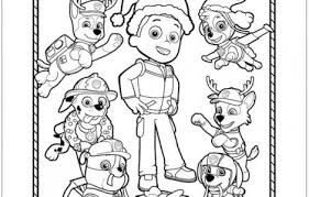 Click the download button to find out the full image of paw patrol coloring pages christmas download, and download it for a computer. Paw Patrol Team Christmas Coloring Pages Weihnachtsmalvorlagen Ausmalbild Ausmalen