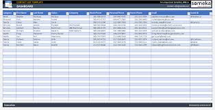 Customer database in excel template download. Free Excel Contact List Template Crm Database Template