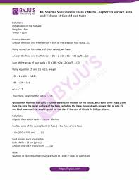 I cleaned my teeth three times yesterday. Rd Sharma Solutions Class 9 Chapter 18 Surface Area And Volume Of Cuboid And Cube Free Pdf