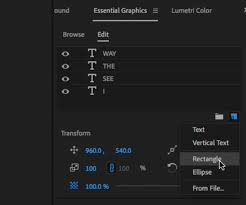 Download these 21 free motion graphics templates for direct use in premiere pro. Animate Lyrics And Place Video Inside Of Text With Premiere S Essential Graphics Panel Premiere Gal