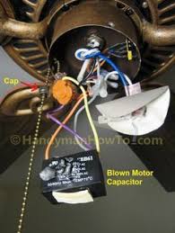View and download hunter ceiling fan installation manual online. Fix A Blown Ceiling Fan Capacitor Ventiladores De Techo Diagrama De Instalacion Electrica Conexiones Electricas