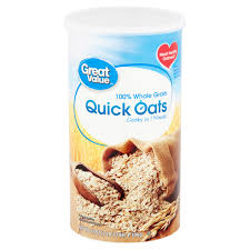 There are very few brands of baby oatmeal, in fact the market is dominated by one manufacturer quaker oats one of the most common brands of whole grain oats. Great Value Quick Oats 42 Oz Walmart Com Walmart Com