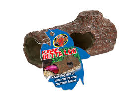 It may take your betta a day or two to get used to his new floating betta log. Betta Ceramic Log Zoo Med Laboratories Inc