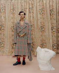 Harry styles wears a gucci gown as the 1st solo male 'vogue' cover star. Hsd On Twitter Harry Styles For Vogue Photographed By Tyler Mitchell