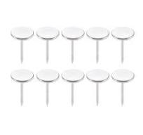 DRELD 100/50/10pcs Antique Iron Flat Head Nails Decorative Tacks Stud Wood  Box Case Furniture Nails Pushpin 11*17mm Silver Pins - AliExpress