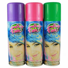 3.5 out of 5 stars. Party Fun Temporary Color Hair Spray Gold 125ml Hair Color Wash Out Hair Color Coloured Hair Spray