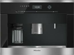 You can also benefit from the doubleshot function, which uses twice the amount of coffee for the. Miele Cva 6401 Built In Coffee Machine Clean Steel White Black Free Ship 4002515261972 Ebay