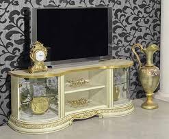 In comparison to the ashley. Camel Leonardo Day Ivory High Gloss And Gold Italian Tv Cabinet Cfs Furniture Uk