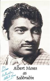 Sold at Auction: Albert Moses signed 8x5 black and white photo dedicated  pictured as Saddrudin from Octopussy. Albert