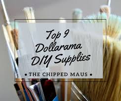See actions taken by the people who manage and post content. Top Nine Dollarama Diy Supplies The Chipped Maus
