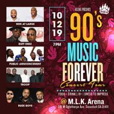 90s Music Forever Concert Tour At Savannah Civic Center