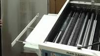 Offset Plate Cleaning Machine