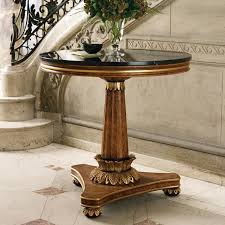 Decorative Crafts Biedermeier Style Petrona Round Table 1541 Round Dining Table Modern Round Foyer Table Metal Dining Table