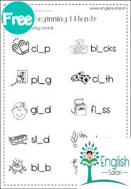 50+ 1st grade blends worksheets picture. Grade 3 Consonant Blend Worksheets Letter Blends Optovr Com