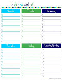 Freebie Friday Weekly To Do List To Do Lists Printable Organization Printables Weekly Planner