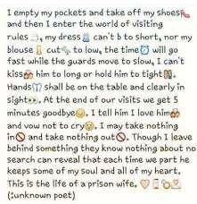 I Miss Him So Much I Can T Stop Crying My Head Feels Like Its Gonna Explode Sometimes Prison Quotes Jail Quote Inmate Love