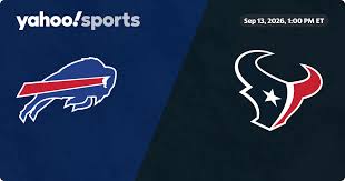 Buffalo Bills @ Houston Texans: Live game updates, stats, play-by 