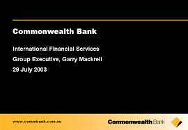 The commonwealth bank of australia (cba), or commbank, is an australian multinational bank with businesses across new zealand, asia, the united states and the united kingdom. Commonwealth Bank Of Australia
