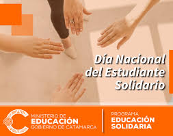 ¡feliz día del estudiante!les preparamos con mucho cariño este video con frases y situaciones que vivimos junto a ustedes en el liceo, además podrás ver un. Ministerio De Educacion Gobierno De Catamarca Acciones Por El Dia Del Estudiante Solidario
