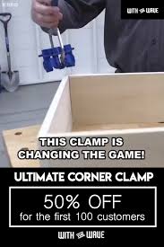 Quick Corner Clamp Video Video In 2020 Woodworking Projects Diy Diy Furniture Plans Diy Home Repair