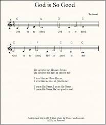 How to play all of me on piano or keyboards by john legend, with on screen sheet music following the notes. God Is Good Lyrics And Sheet Music