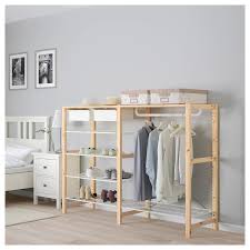 Ivar Shelving Unit W Shelves Drwrs Rail 174x50x124 Cm Ikea Ireland Shelving Unit Shelving Ikea Shelving Unit