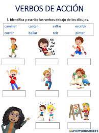 Verbos online exercise for 2ndo. grado