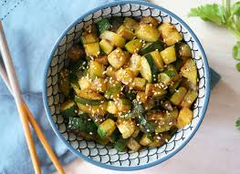 I kept it simple and just used sweet onions and zucchini in this recipe. Hibachi Style Sesame Ginger Zucchini Forks And Folly