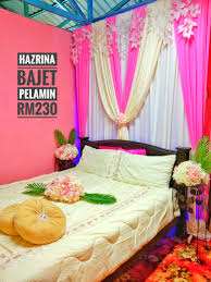 Hiasan bilik tidur pengantin 2019. Kamar Pengantin Hazrina Bajet Pelamin