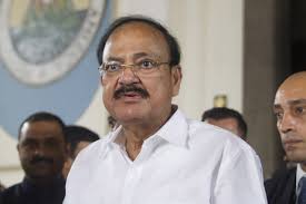 Indias Vice President Venkaiah Naidu L Editorial Stock Photo
