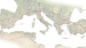 All 187,460 Miles of Road That Led to Rome, Mapped - The New York Times