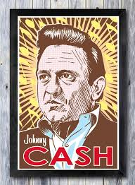 Johnny Cash Poster, Johnny Cash Wall Art, Johnny Cash Art Print, Johnny  Cash Art, Wall Decor, Gift, Home Decor
