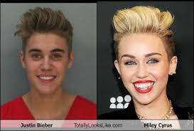 Justin Bieber Totally Looks Like Miley Cyrus Totally Looks Like