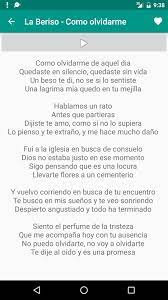 La beriso no está entre los 500 artistas más apoyados y visitados de esta semana, su mejor puesto ha sido el 5º en julio de 2016. La Beriso Letras Musica For Android Apk Download