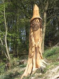 The Macclesfield Wizard Wood Carving Art Tree Carving Chainsaw Sculpture