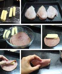 Resep Chicken Cordon Bleu Dengan Saus Jamur Chicken Cordon Bleu Resep Masakan Ayam Isi