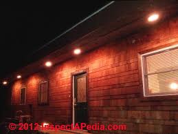 Exterior Lighting Installation Inspection Troubleshooting Repair How To Install Roof Soffit Recessed Lights