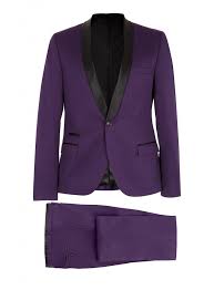 Black And Purple Tuxedo Purple Tuxedo Jacket Tuxedo Suit Blazer Jacket Style Tips Men S Fashion Blog Purple Suits Evening Suit Purple Tuxedo