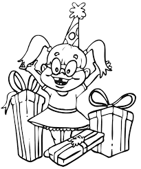 Childern cake happy birthday s free1d85. Birthday Girl Coloring Pages 46 Free Printable Coloring Pages Coloring Library