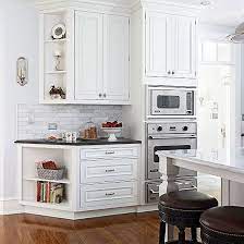 We are the largest dealer of kitchen cabinets and bathroom vanities store in usa. Angled End Of The Wall Cabinets Guild People Towards The Door Kitchen Remodel Layout White Kitchen Remodeling Kitchen Remodel Small