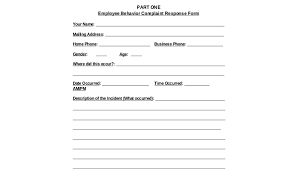 However, senior employees also need feedback in order to become the best leaders and managers they can be. Free 9 Sample Employee Complaint Forms In Pdf Ms Word