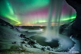 Jpx5jmb Jpg 1400 935 Northern Lights Seljalandsfoss Waterfall Aurora Boreal