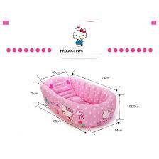 Hello kitty twin/full comforter product don't have any reviews. Pink Hello Kitty Newborn Bath Tub Hello Kitty Inflatable Baby Show Tub Shopee Malaysia