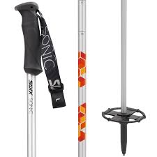 swix sonic r4 adjustable ski poles 2018 evo